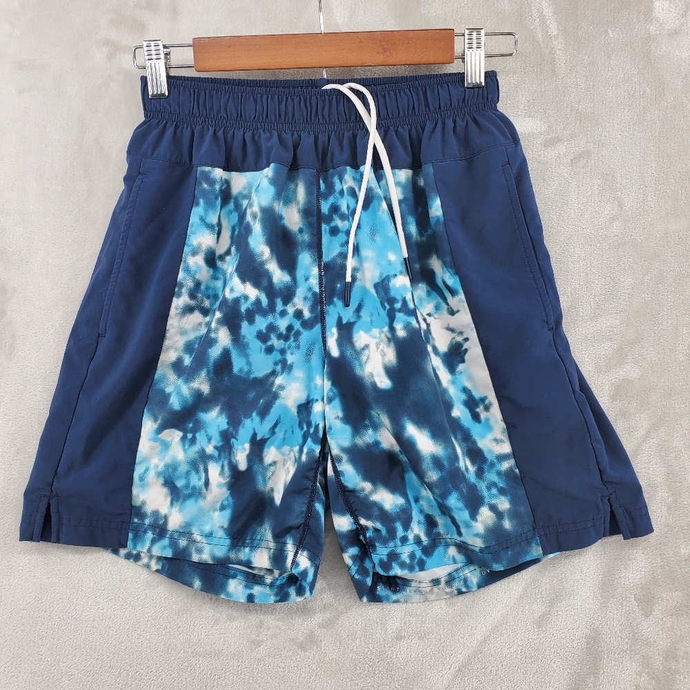 Four‎ Laps Athletic Mens Shorts Size Small Blue With Liner